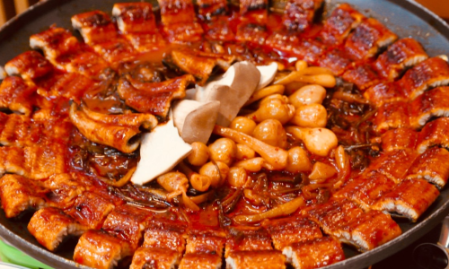 파김치장어전골 메뉴