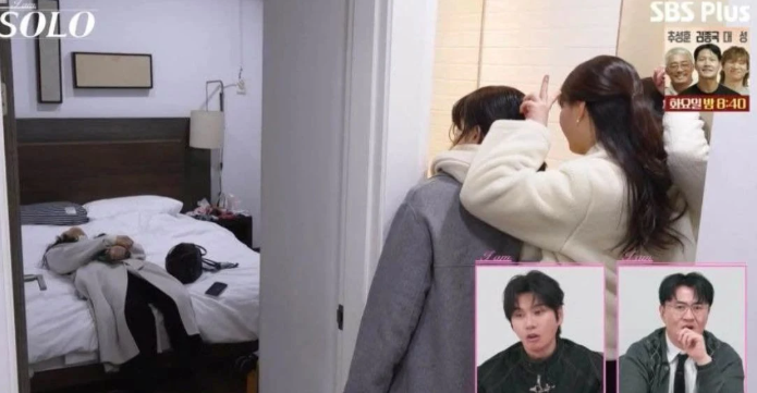 본방송 뒷담화 장면