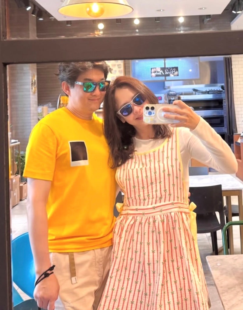 강성연 가족과의 행복한 시간