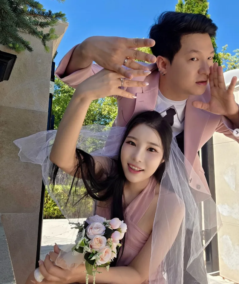 김희의 행복한 미소